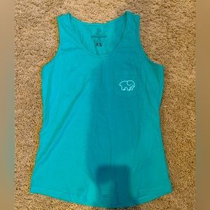 Ivory Ella tank top; more green than the picture looks- perfect condition